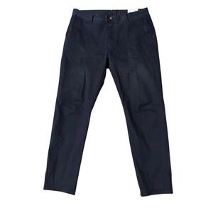 Mott and Bow Pants Men’s 35X30 Twill Charles Chino Slim Ankle Stretch Flat Front